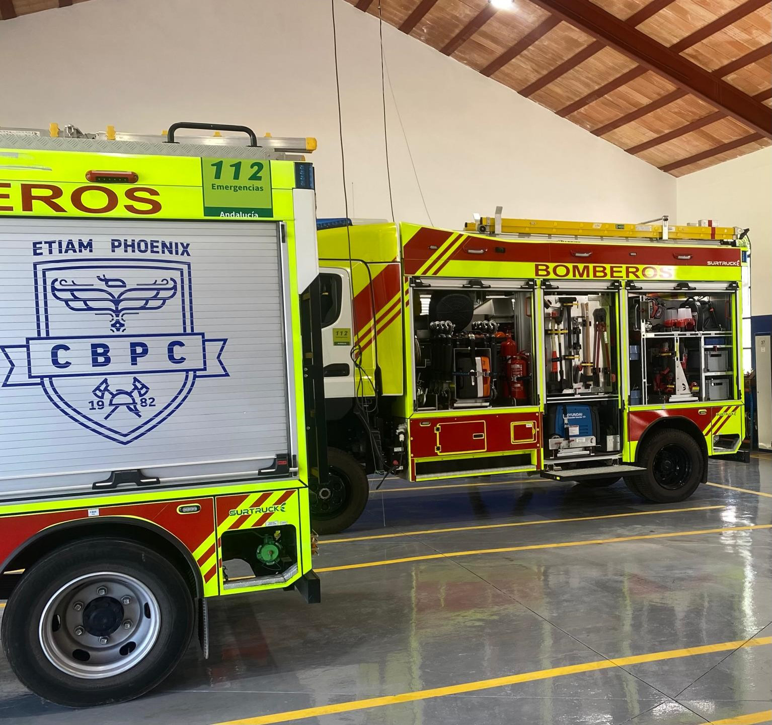 El Consorcio de Bomberos adjudica un servicio pionero de medición de emisiones de sus vehículos