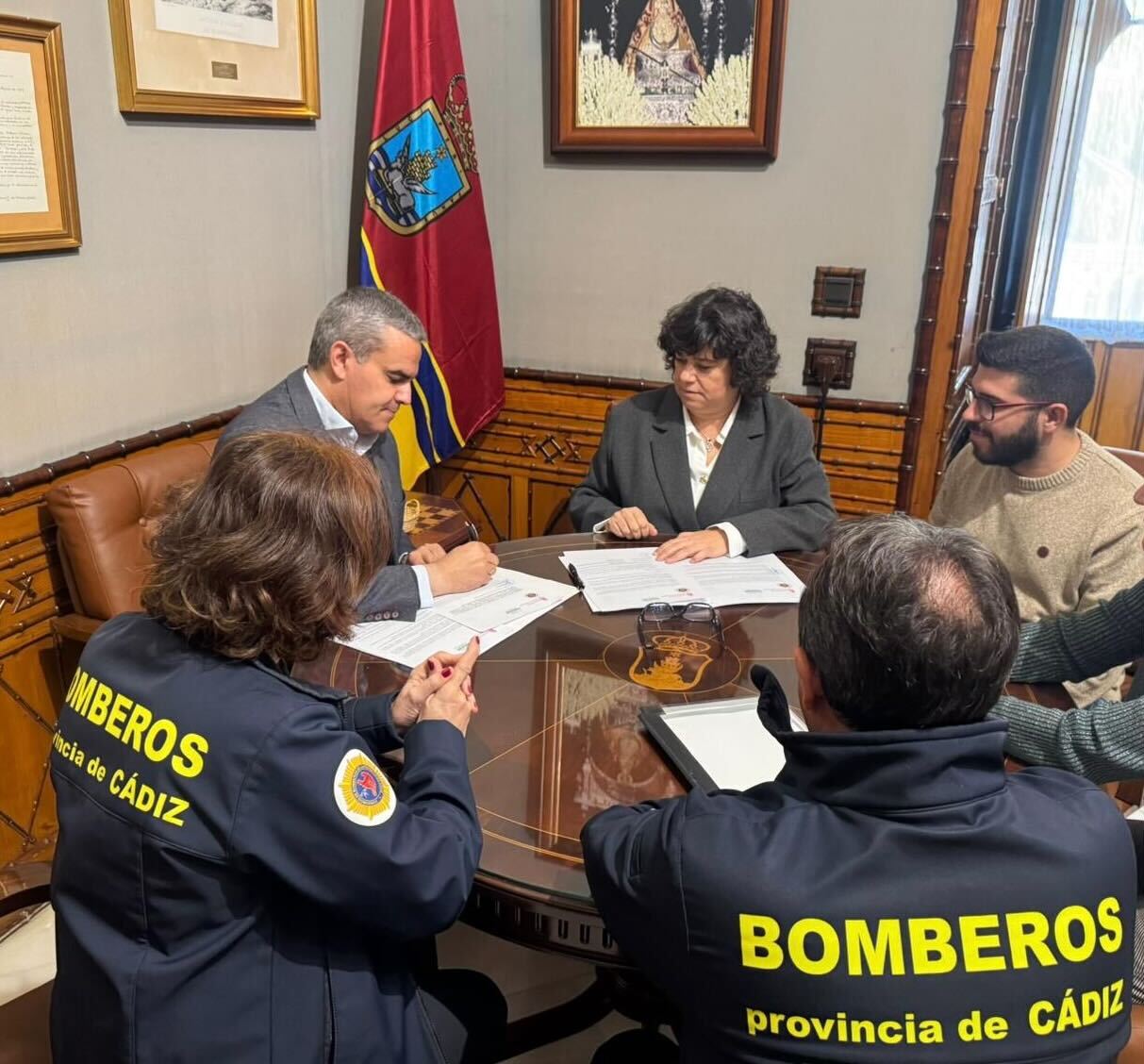 Consorcio y Ayuntamiento culminan los trámites previos a la construcción del nuevo parque de bomberos de Sanlúcar