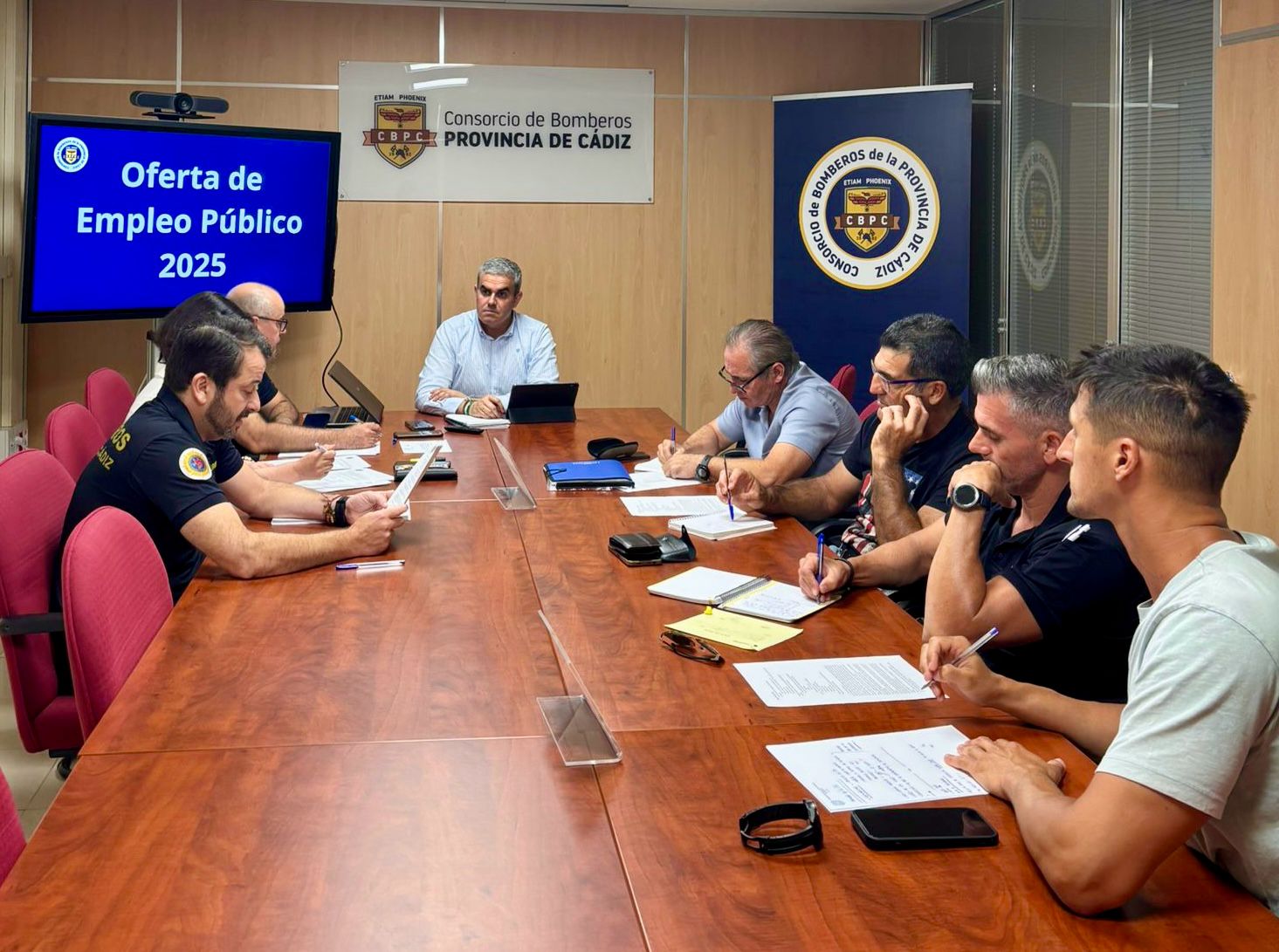 El Consorcio de Bomberos de Cádiz aprueba 23 plazas para la oferta de empleo 2025
