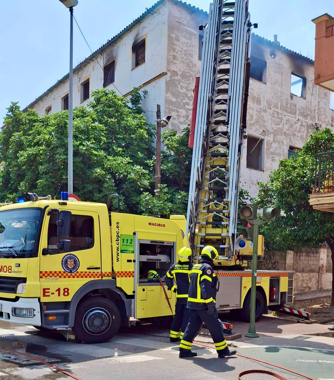 La formación específica en prevención de riesgos, clave para las intervenciones en altura de bomberos