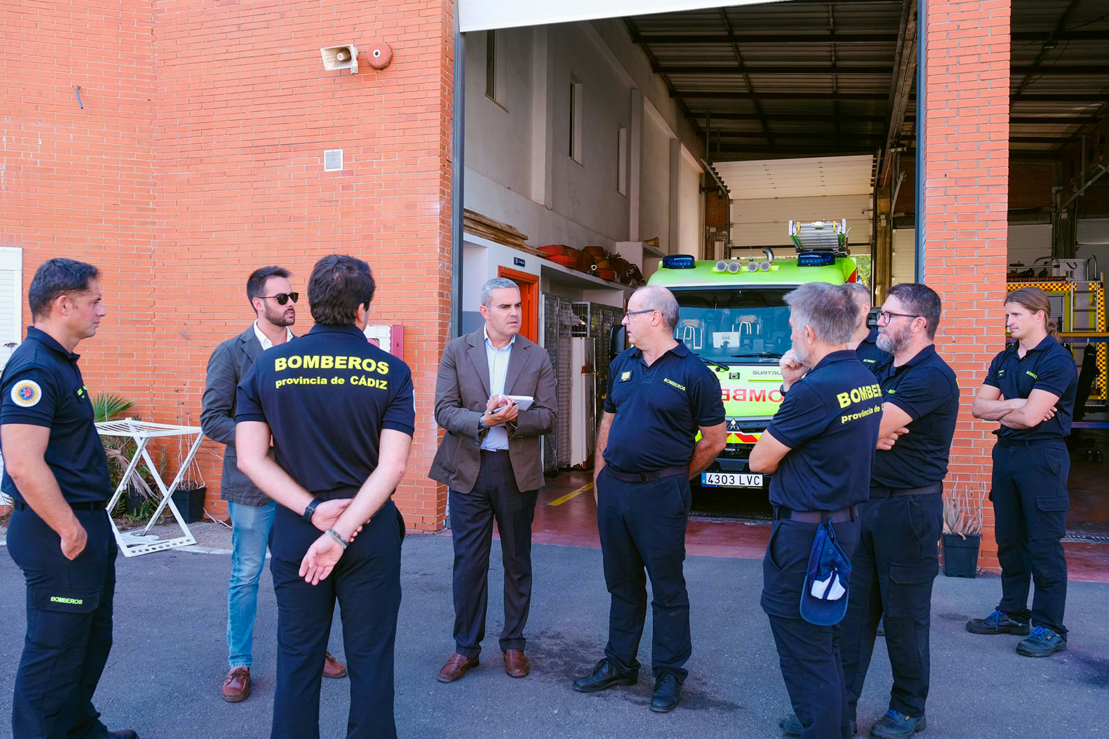 El Consorcio de Bomberos da un paso decisivo para la remodelación integral del parque de El Puerto