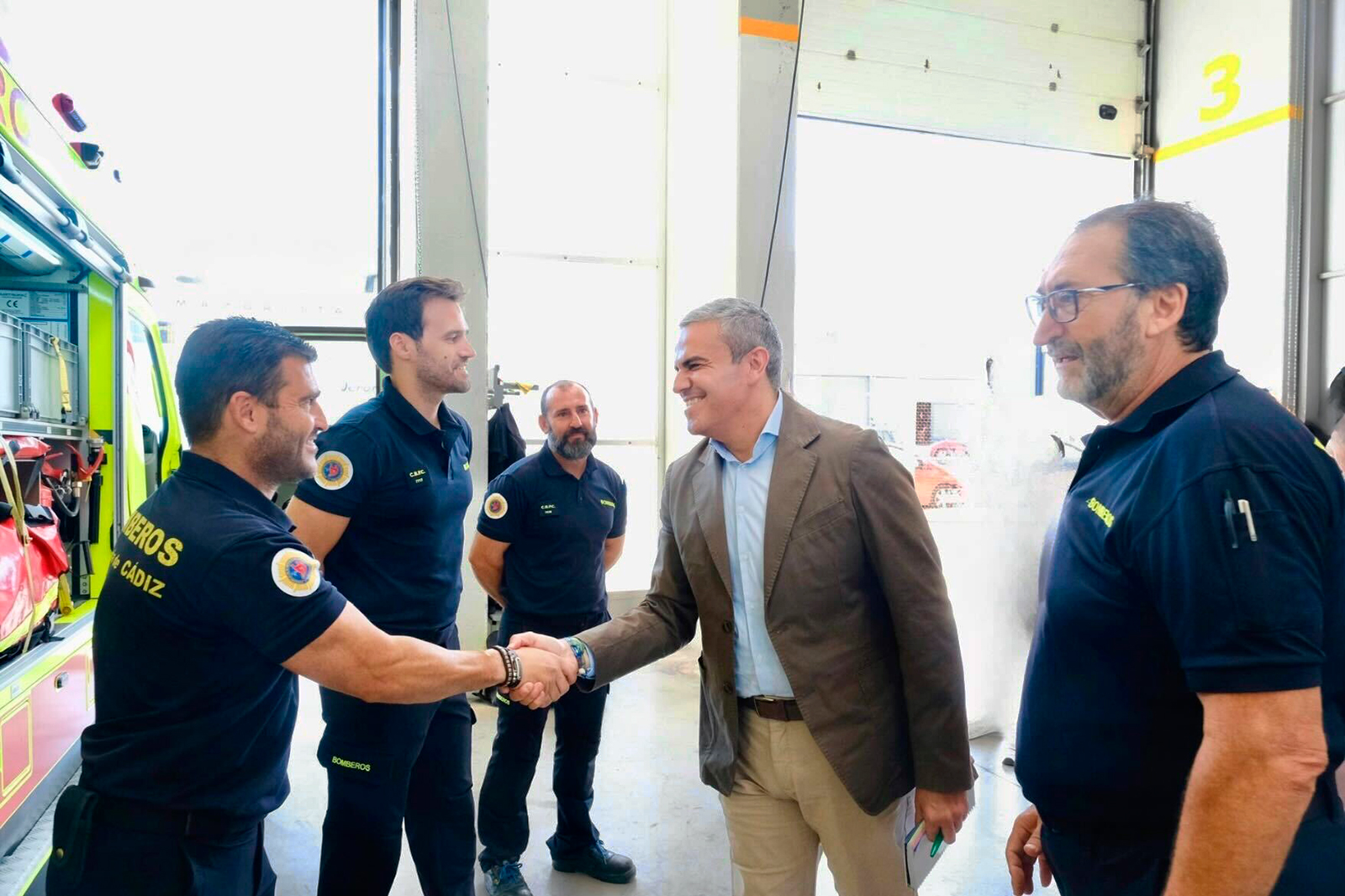 El parque de bomberos de Chiclana, a un paso de su esperada reforma licitada por el Consorcio