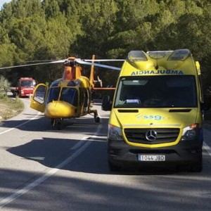 RESCATE DE MOTORISTA ACCIDENTADO A-2300