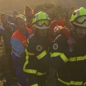 RESCATE DE PARAPENTISTA ACCIDENTADO EN ALGODONALES