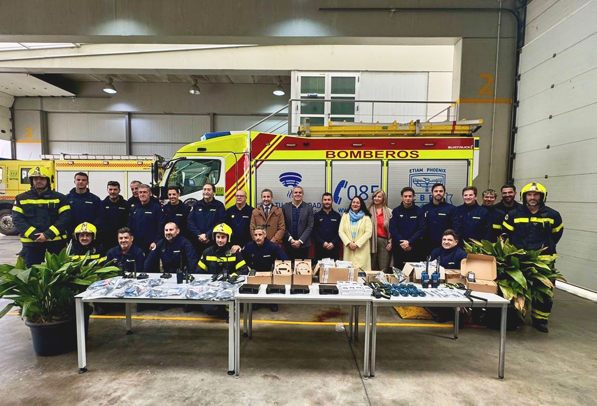 El Consorcio de Bomberos de Cádiz continúa incorporando mejoras en su sistema digital de radiocomunicaciones