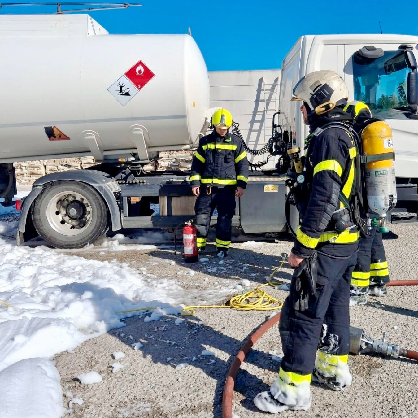 Nuevo espumógeno para reforzar la respuesta de bomberos en intervenciones de riesgo